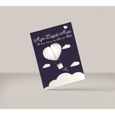 Wenskaart liefste man met hartvormige ballon voor de liefste man gelegenheid